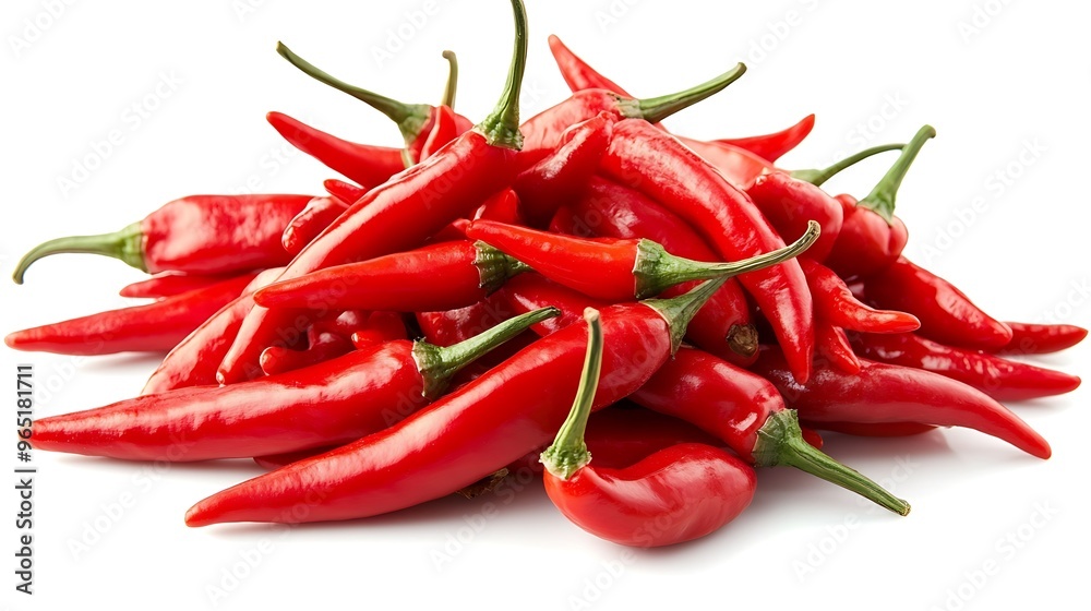 Pile of red Chili Peppers Pile of red Chili Peppers