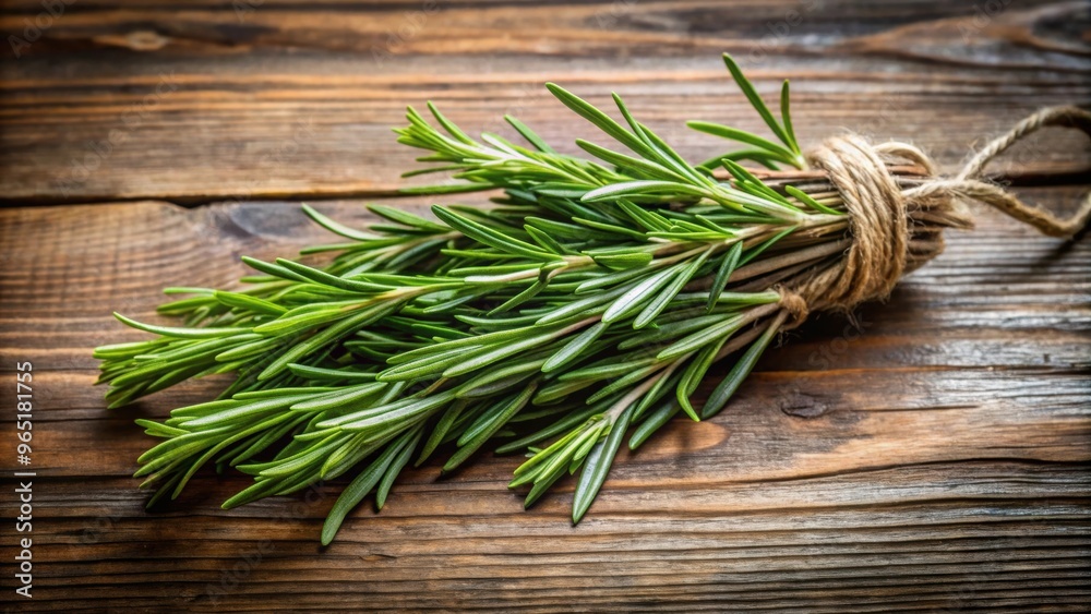 Fresh rosemary herb bunch, Herb, Aromatic, Culinary, Organic, Green, Fragrant, Cooking, Ingredient, Natural, Plant, Botanical