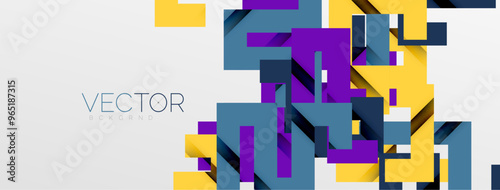 Color bend lines with shadow texture effect. Vector Illustration For Wallpaper, Banner, Background, Card, Book Illustration, landing page