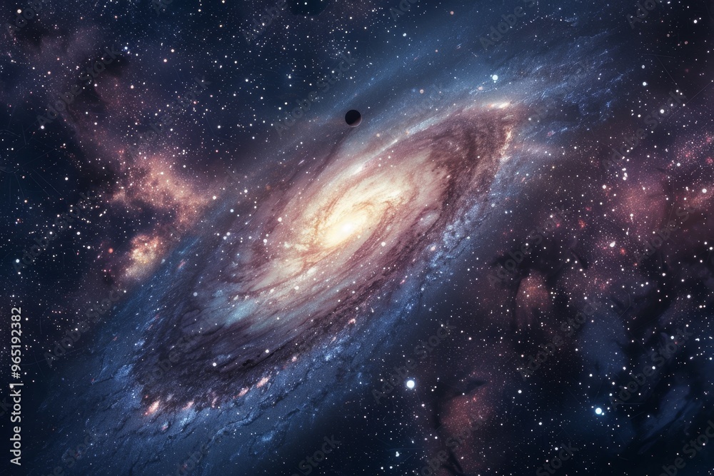 Obraz premium Beautiful Outer Space View