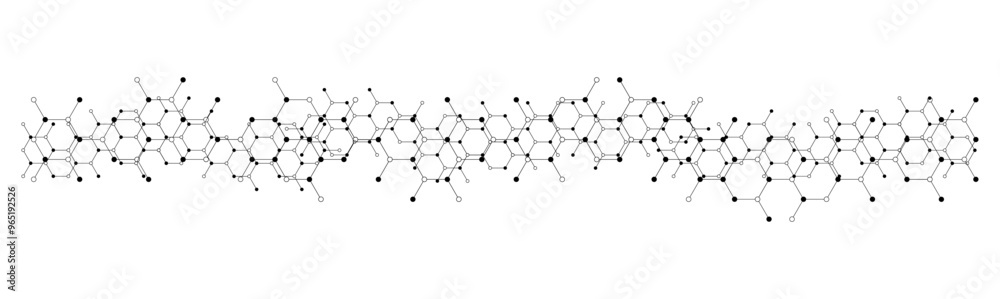 Structure molecule and communication icon. Connected lines with dots. Design for medical, technology, chemistry, science background. Structure molecule and communication icon. Connected lines with dots. Design for medical, technology, chemistry, science background.