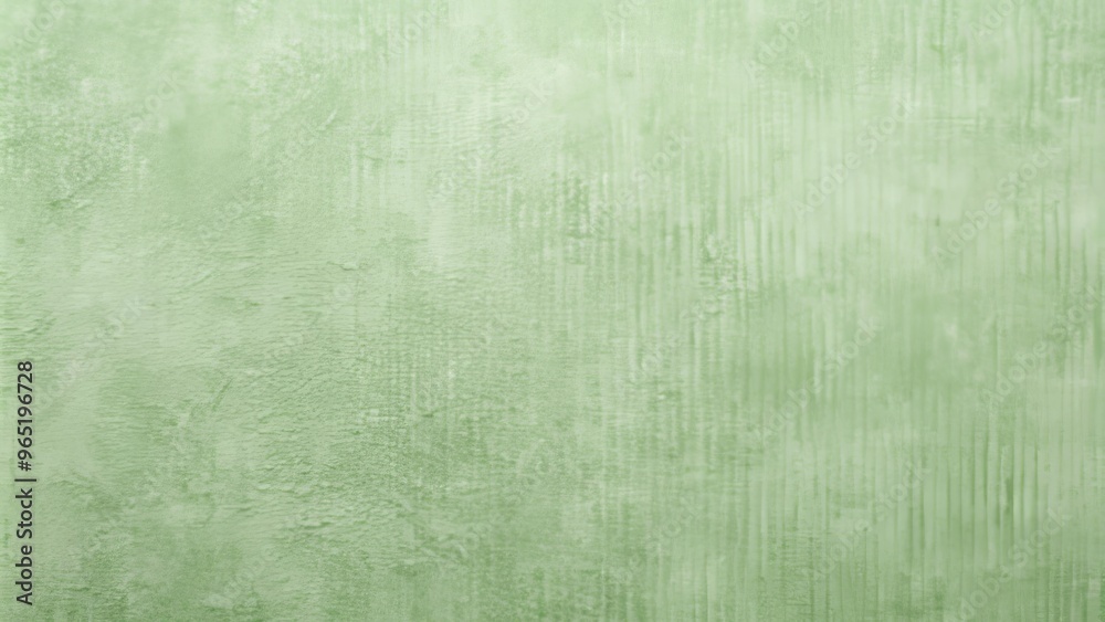 Fototapeta premium Subtle nuances of a muted green color profile are balanced by a gentle, even texture, forming a harmonious