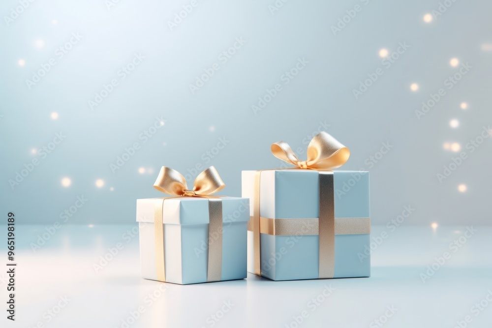 Gift box illuminated celebration. AI generated Image by rawpixel.