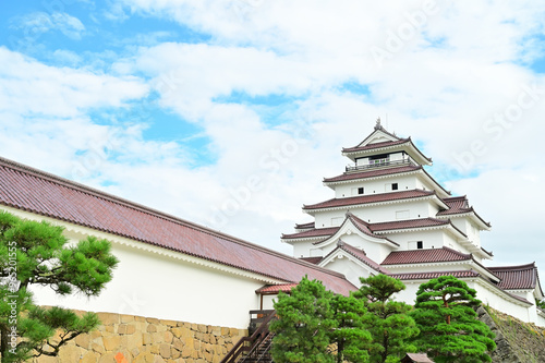 鶴ヶ城の天守閣　福島県会津若松市 photo