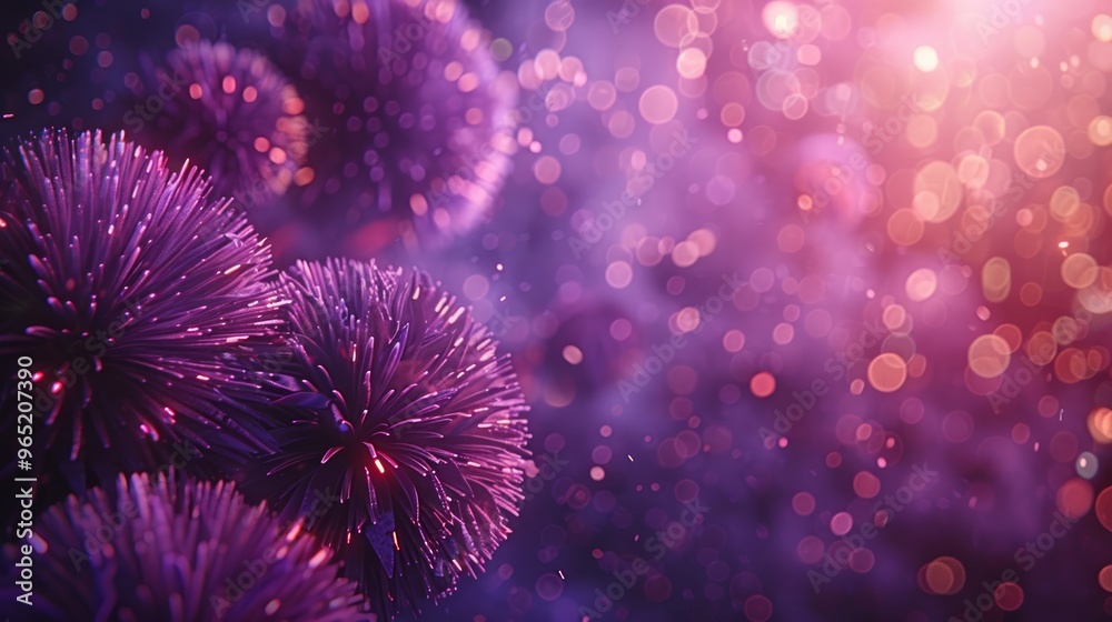 Banner Purple Firework celebrate anniversary happy new year 2025, 4th of july holiday festival. Banner Purple firework night time National holiday. Violet firework New year 2025 festival copy space Banner Purple Firework celebrate anniversary happy new year 2025, 4th of july holiday festival. Banner Purple firework night time National holiday. Violet firework New year 2025 festival copy space