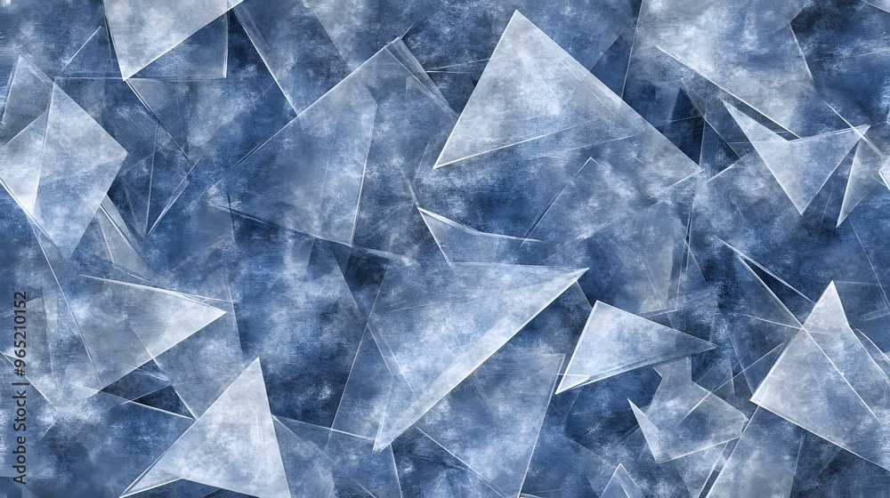 Abstract Blue Ice Texture Winter Frozen Water Surface Pattern Abstract Blue Ice Texture Winter Frozen Water Surface Pattern