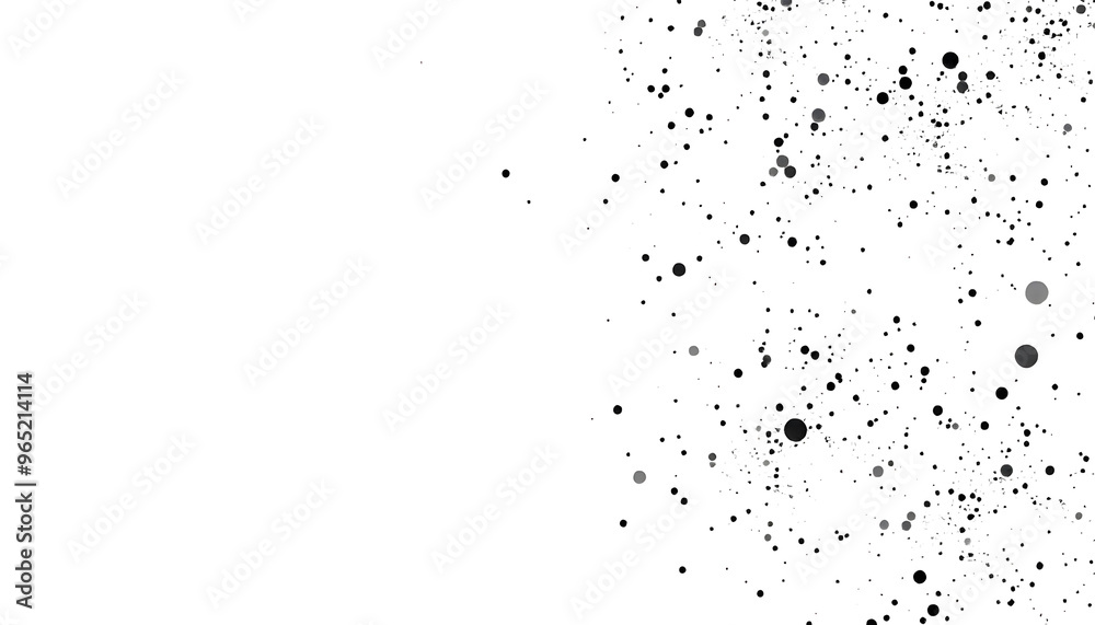 Abstract Background with Scattered Black and Gray Circles Abstract Background with Scattered Black and Gray Circles