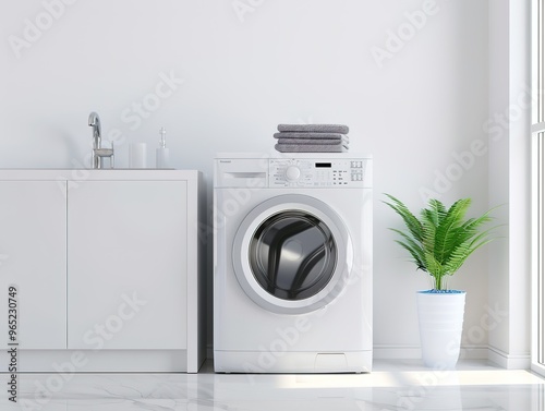 washing machine in the machine