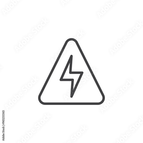 Power Surge line icon