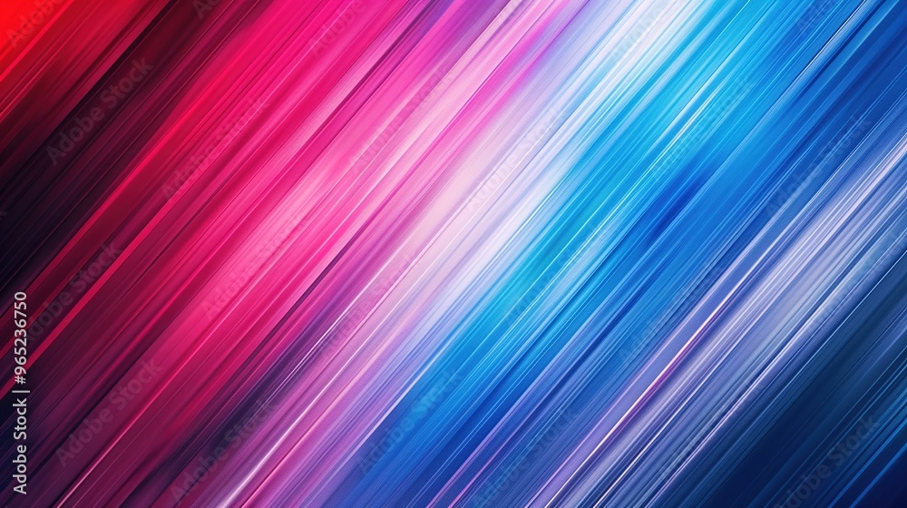 photograph of This is a vibrant abstract background featuring diagonal stripes with a gradient transition from blue to red tones realistic photograph of This is a vibrant abstract background featuring diagonal stripes with a gradient transition from blue to red tones realistic