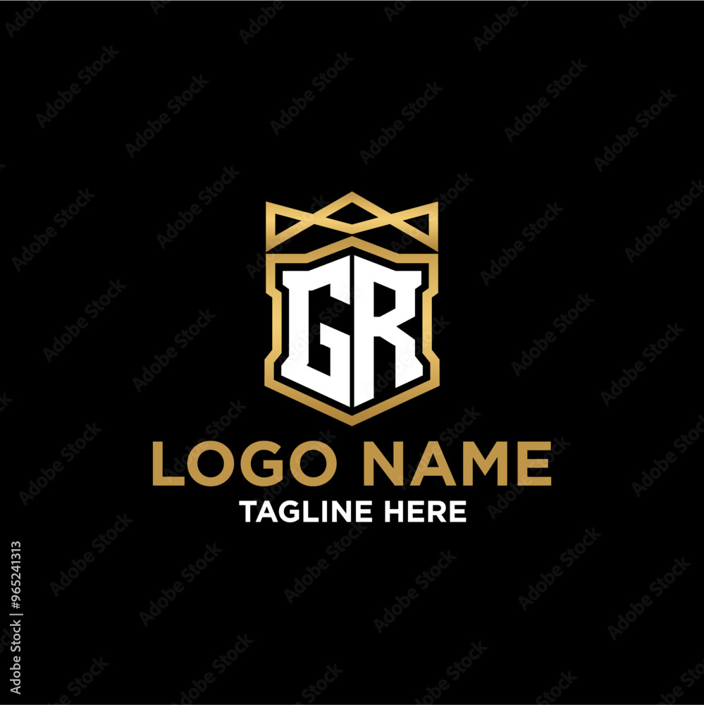 Initial logo monogram