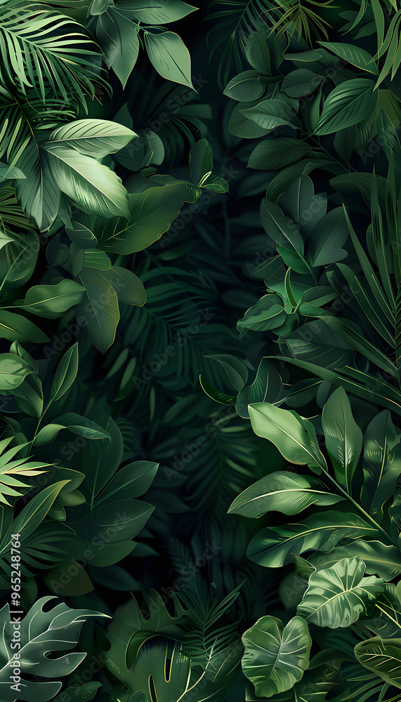green leaves background green leaves background