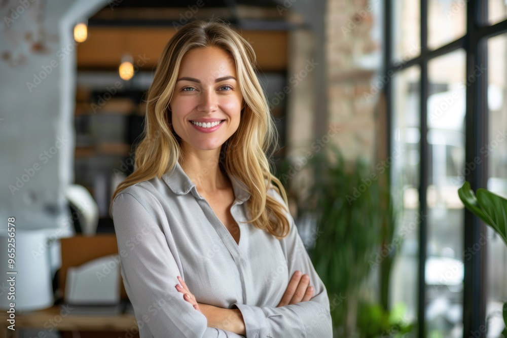 Successful businesswoman, executive company leader Successful businesswoman, executive company leader