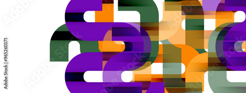 Lines, abstract letter style design background. Geometric vector Illustration For Wallpaper, Banner, Background, Card, Book Illustration, landing page