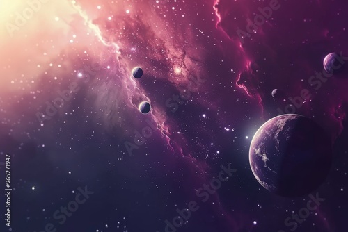 Beautiful Outer Space View