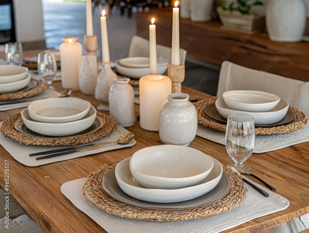 Fototapeta premium Elegant Table Setting.