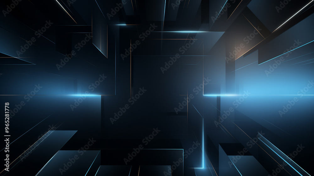 Futuristic dark interior with bright neon lights.
Futuristic dark interior with bright neon lights.