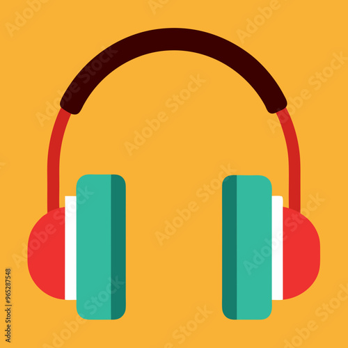 illustration of headphones