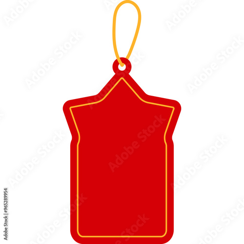 Christmas Hanging Label