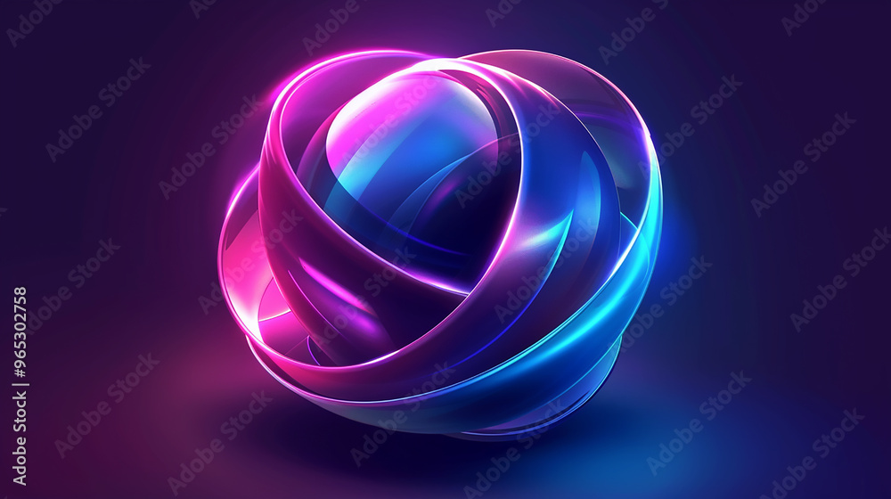 Gradient neon color spheres, round holographic gradients and glowing bright liquid gradient shape Gradient neon color spheres, round holographic gradients and glowing bright liquid gradient shape