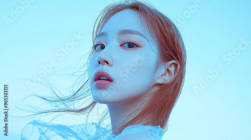 Studio photography of a bea...
