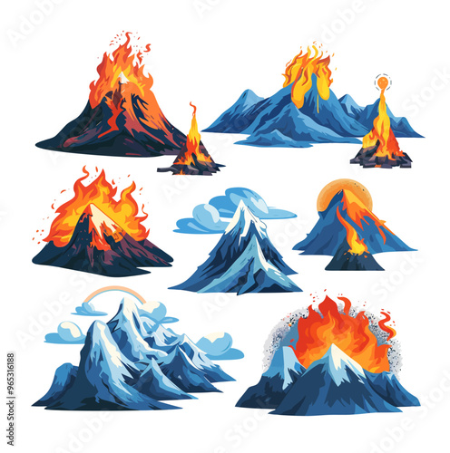 melted glacier global warming temperature