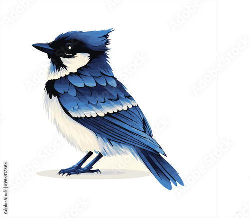 blue jay on a branch