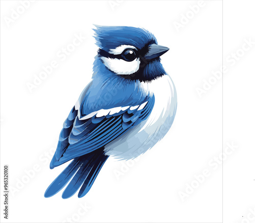 blue jay on a branch