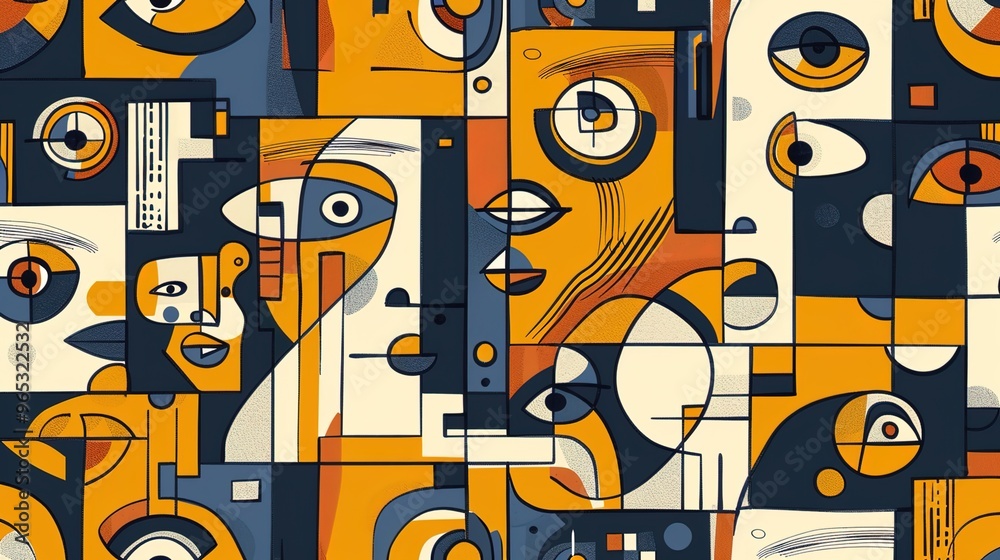 cubist abstract pattern wallpaper cubist abstract pattern wallpaper