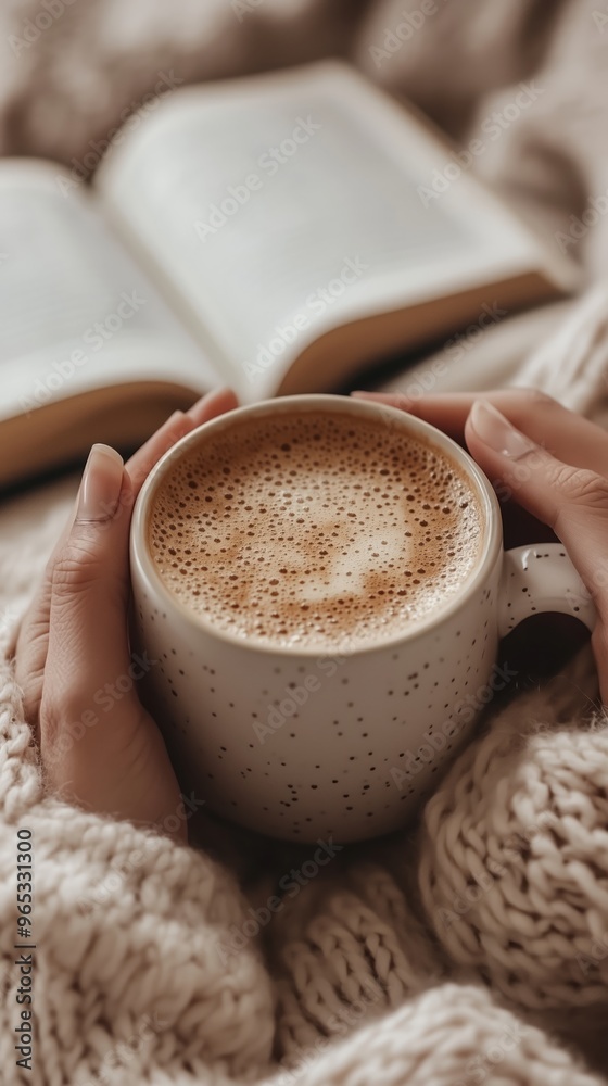 hands holding a coffee cup hands holding a coffee cup
