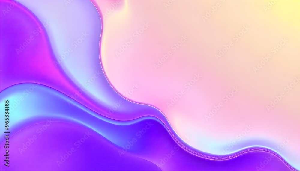 Holo gradient of purple and blue, Swirling, Render 3D surface and iridescent colors. reminiscent of a cosmic nebula Holo gradient of purple and blue, Swirling, Render 3D surface and iridescent colors. reminiscent of a cosmic nebula