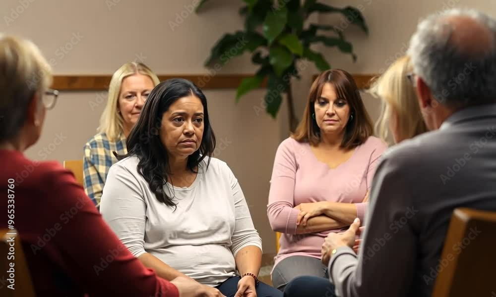 Support Group Session for Women Addressing Mental Health and Addiction Challenges in a Community Setting Support Group Session for Women Addressing Mental Health and Addiction Challenges in a Community Setting
