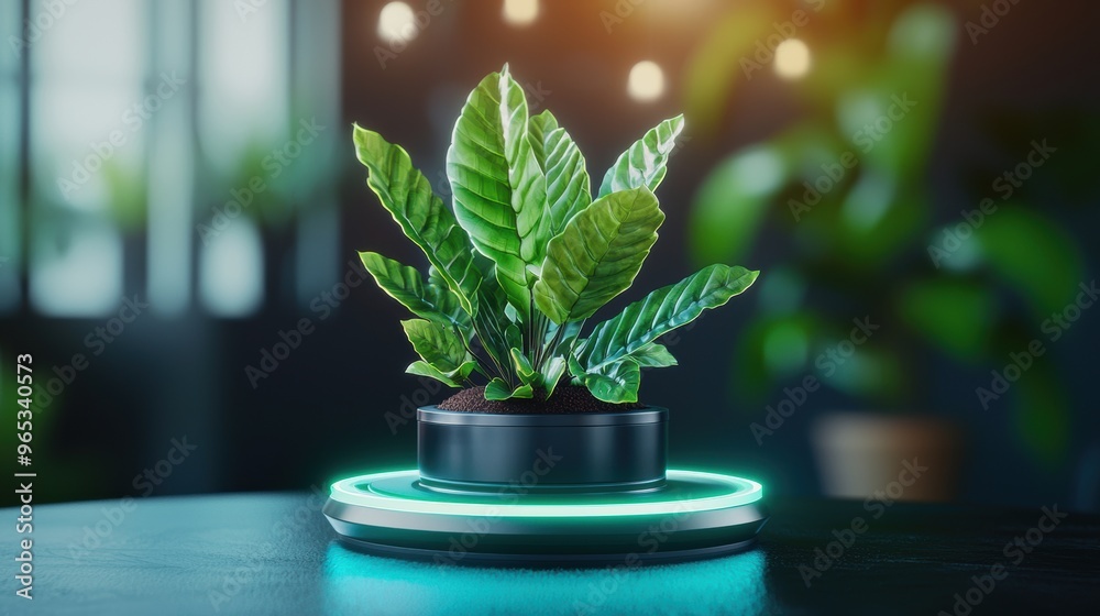 Digital Wealth Management Tools in Futuristic Office - Digital Wealth Management Tools in Futuristic Office -