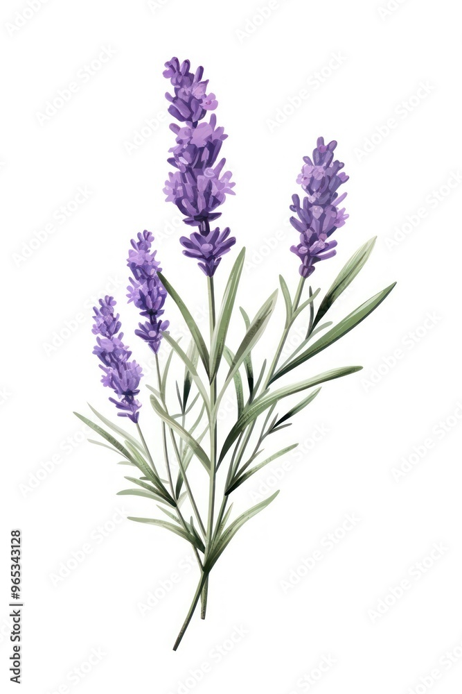 Lavender blossom flower plant. Lavender blossom flower plant.