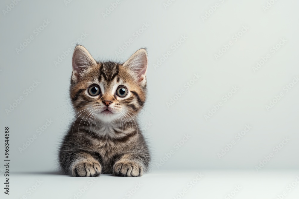 Adorable Kitten Reaching Out, Isolated on White Background, Perfect for Pet or Animal Related Concepts Generative AI Adorable Kitten Reaching Out, Isolated on White Background, Perfect for Pet or Animal Related Concepts Generative AI