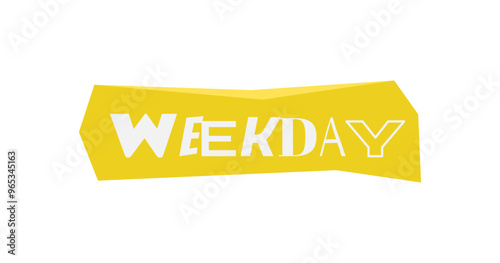Weekday Decorative Magazine Collage Style