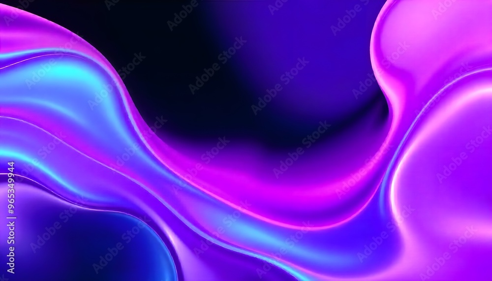 Swirling, iridescent liquid with hues of purple and blue, Holo gradient. reminiscent of a cosmic nebula Swirling, iridescent liquid with hues of purple and blue, Holo gradient. reminiscent of a cosmic nebula