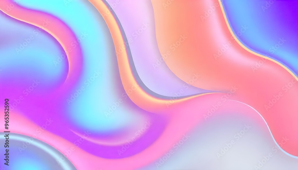Swirling, iridescent liquid with hues of purple and blue, Holo gradient. reminiscent of a cosmic nebula Swirling, iridescent liquid with hues of purple and blue, Holo gradient. reminiscent of a cosmic nebula