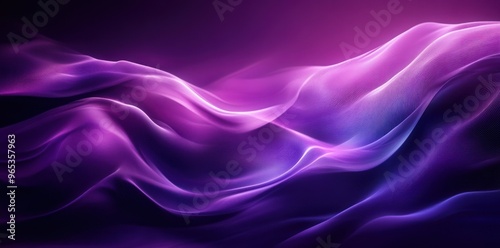 Wallpaper Mural Abstract Purple and Blue Wavy Lines Background Torontodigital.ca
