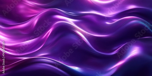Wallpaper Mural Abstract Purple and White Wavy Pattern with Glimmering Texture Torontodigital.ca