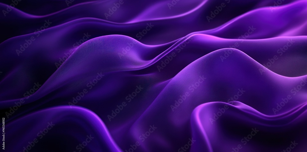 Fototapeta premium Abstract Purple Wavy Texture Background