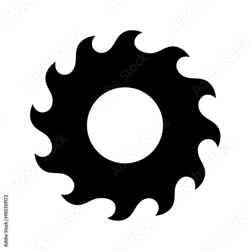 Carpentry mechanic round saw image