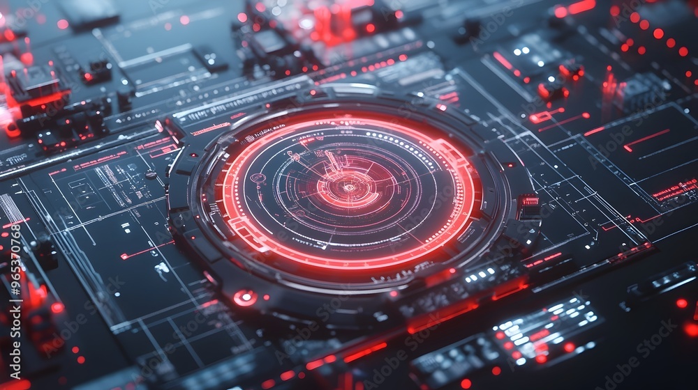 Futuristic Digital Interface Showcasing New Banknote Design with Virtual Tools and Holographic Projections Futuristic Digital Interface Showcasing New Banknote Design with Virtual Tools and Holographic Projections