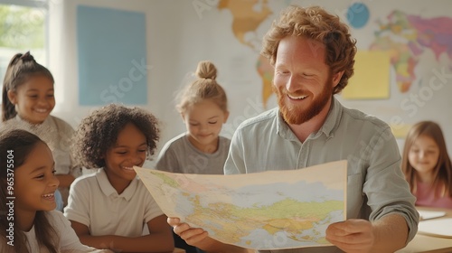 Diverse Classroom Engaged i...