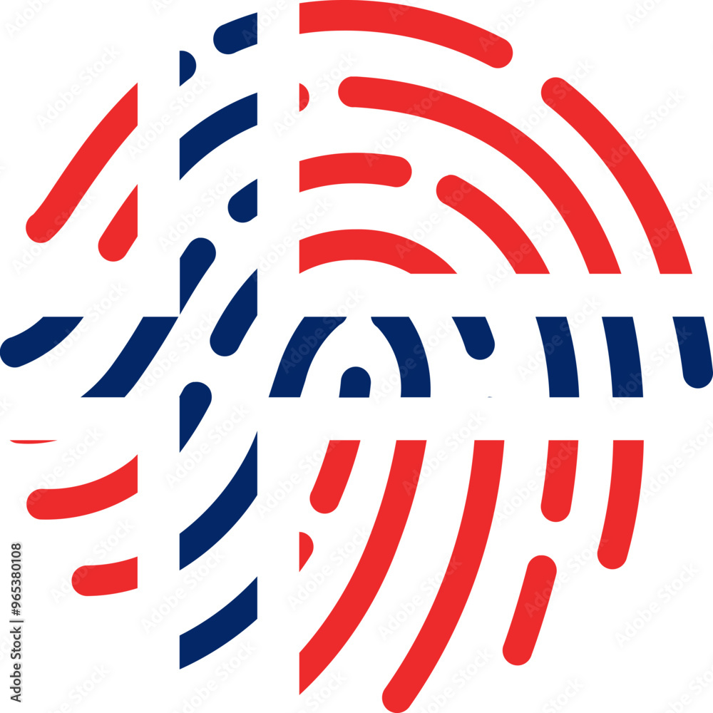 Obraz premium NORWAY Flag Impact rounded effect