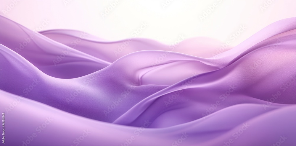 Abstract Wavy Lilac Fabric Texture Abstract Wavy Lilac Fabric Texture