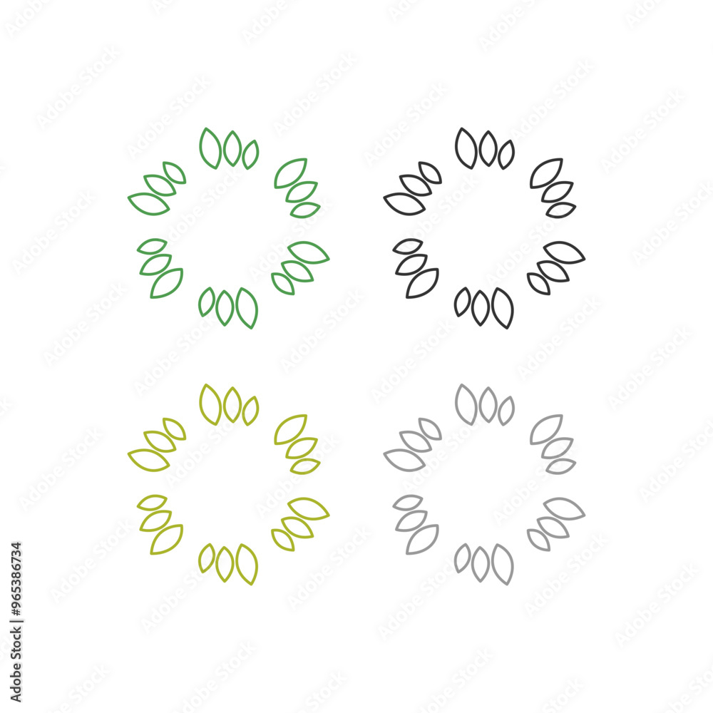 GREEN LEAVES BIO PRODUCT SIGN SYMBOL LOGO VECTOR ISOLATED ON WHITE GREEN LEAVES BIO PRODUCT SIGN SYMBOL LOGO VECTOR ISOLATED ON WHITE