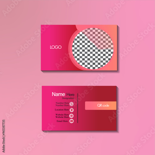 Creative business card template