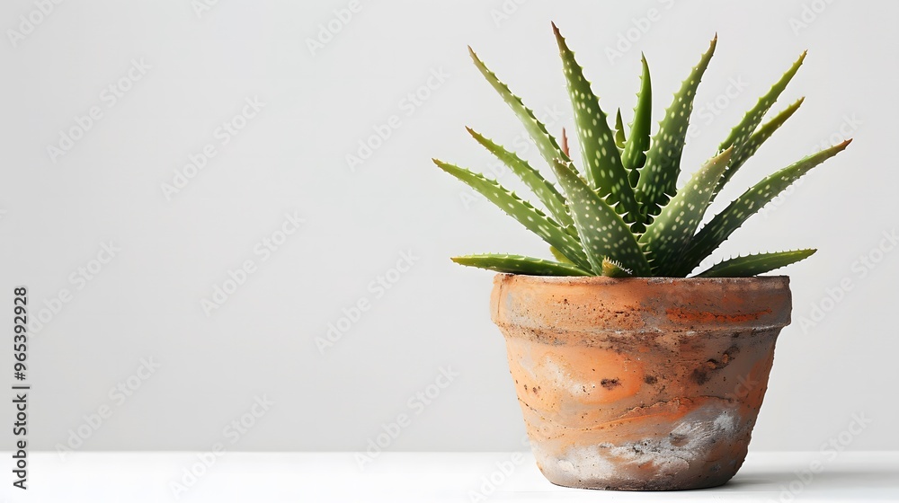 An image of a cactus in a pot alongside an aloe vera plant, both in separate pots, isolated on a white background featuring green leaves and succulents as decorative houseplants An image of a cactus in a pot alongside an aloe vera plant, both in separate pots, isolated on a white background featuring green leaves and succulents as decorative houseplants