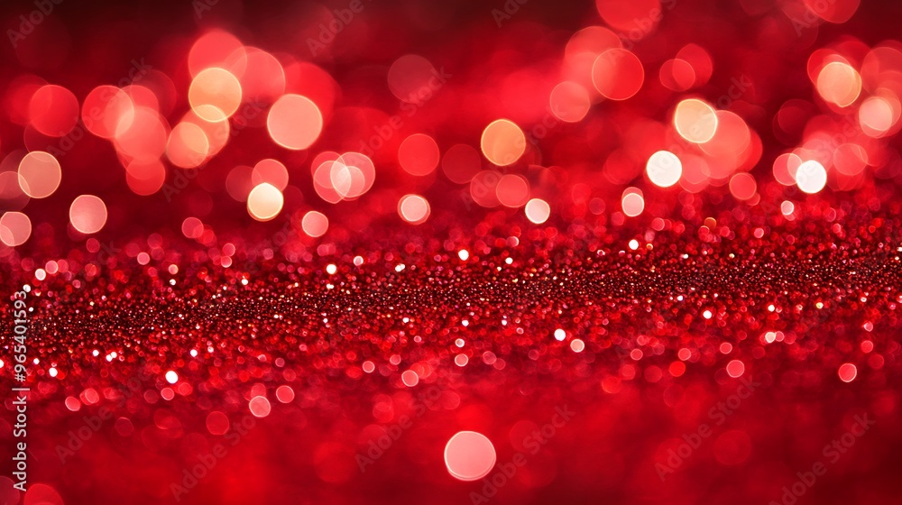 Vibrant Hot Red Glitter Texture Abstract Background with Bright Shimmer, Offering Ample Space for Custom Invitations, Ads, or Artistic Designs Vibrant Hot Red Glitter Texture Abstract Background with Bright Shimmer, Offering Ample Space for Custom Invitations, Ads, or Artistic Designs
